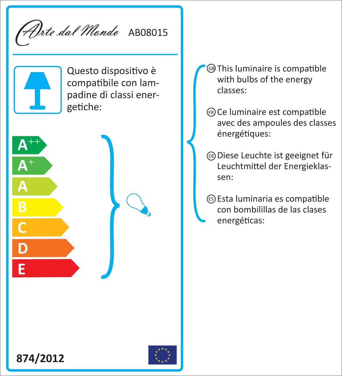 'Farfall' Butterfly bedside lamp