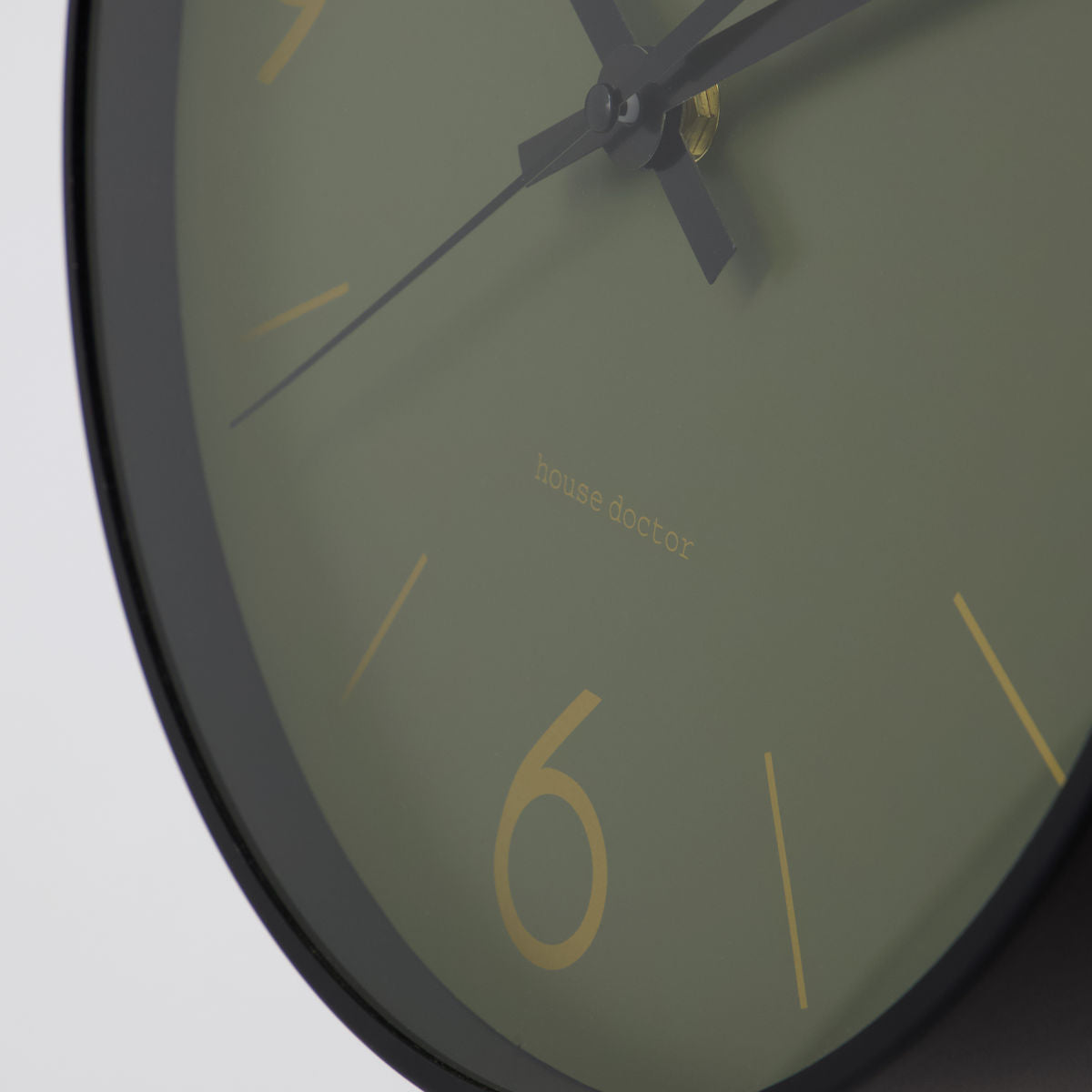 Dark Green Wall Clock