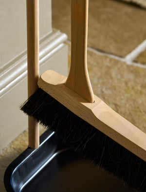 Classic Dustpan & Brush with Beech Handle
