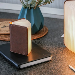 Smart LED Book Light Mini, Leather