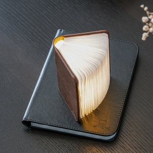 Smart LED Book Light Mini, Leather