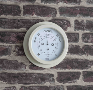 Tenby Barometer - Lily White