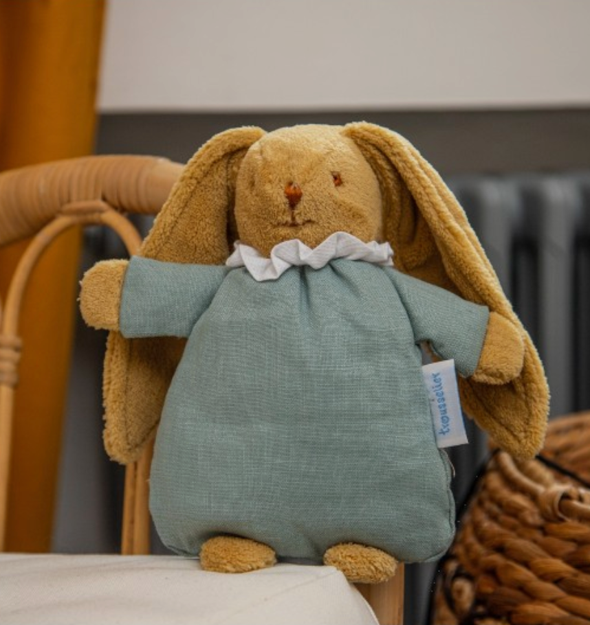 Rabbit Baby Comforter with Rattle