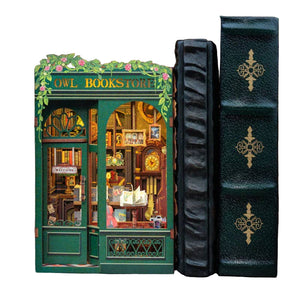 Bookshelf Nook Kit - Owl Bookstore