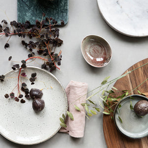 Lake Lunch Plate, Grey
