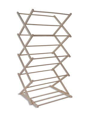 Folding Wooden Clothes Horse