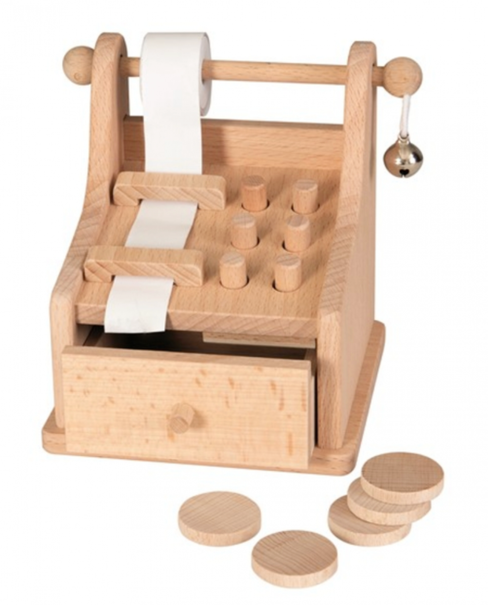 Wooden Cash Register