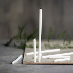 Pencil Candle White 30cm