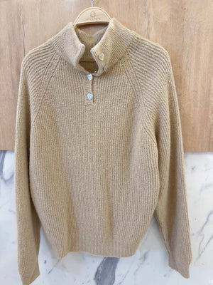 Reversible Alpaca & Wool Knit Sweater