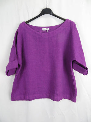 Colette Linen Top