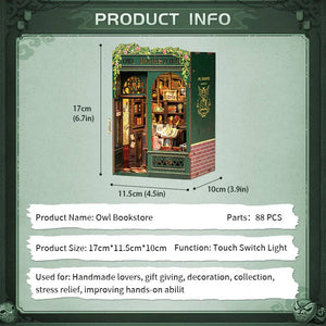Owl Bookstore - Book Nook CUTEBEE
