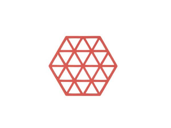 Zone Denmark - Trivet Triangles Burned Red
