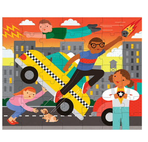 Double Sided On-The-Go Puzzle, Superhero