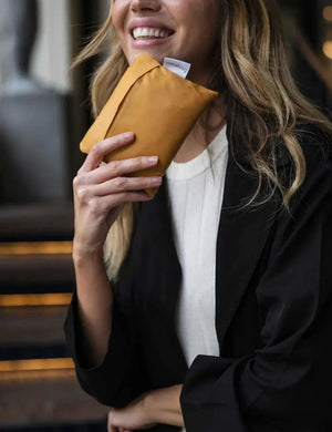 Tote Recycled Foldable Bag - Mustard 