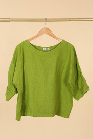 Colette Linen Top
