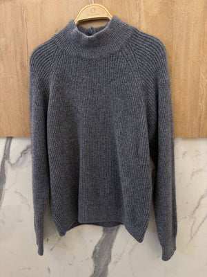 Reversible Alpaca & Wool Knit Sweater