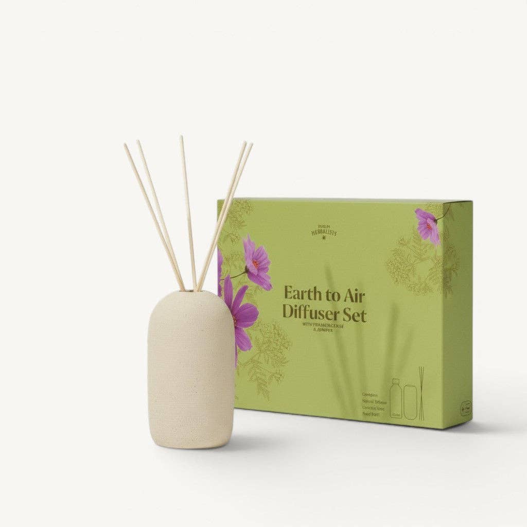 Frankincense & Juniper Natural Reed Diffuser Gift Set – Irish Home Fragrance