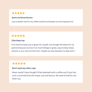 Original Reusable Coffee Cup 12oz - Copper