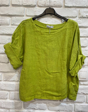 Colette Linen Top