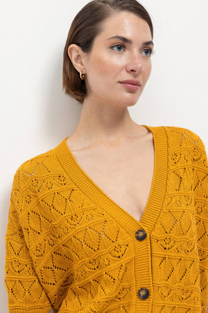 Pointelle Knit Cardigan (431996-143)