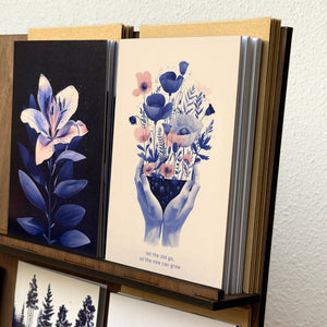 Let the old go, so the new can grow | Encouragement Card