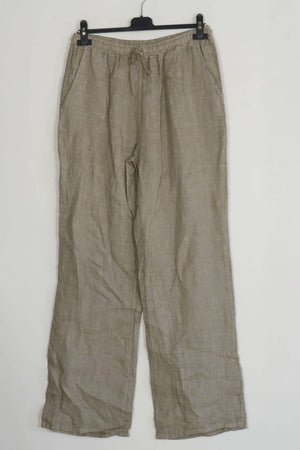 100% linen trousers REF. 30132: Fuchsia / Unique