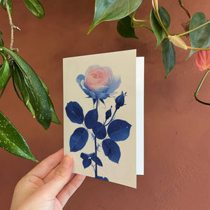 Rose | Everyday Greeting Card | birth month flower birthday