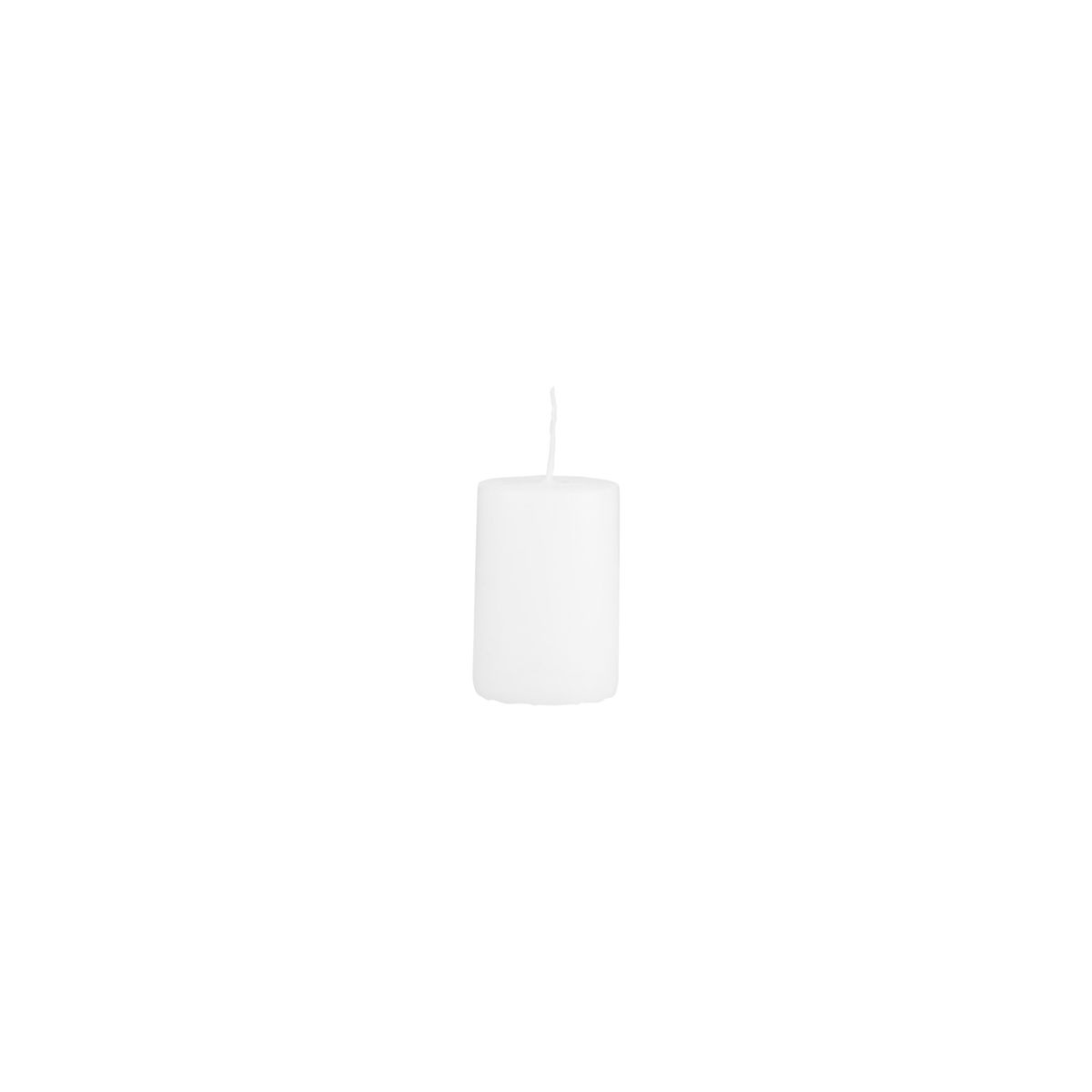 Pillar Candle, White 40 x 60mm