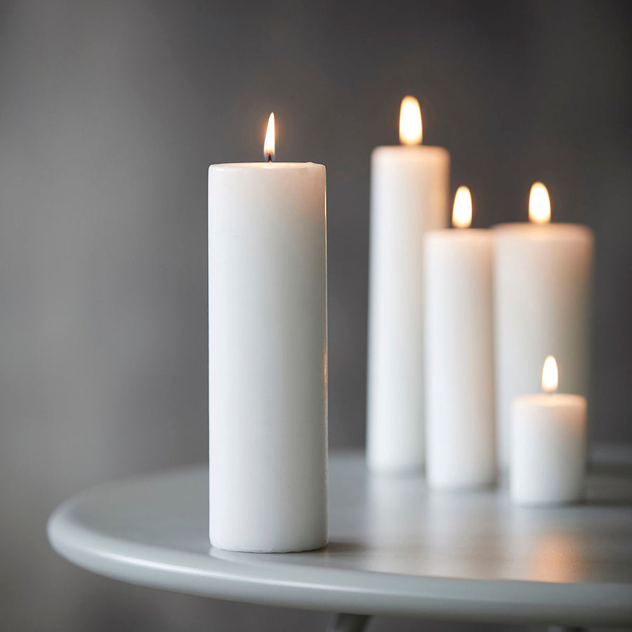 Pillar Candle, White 60 x 200mm