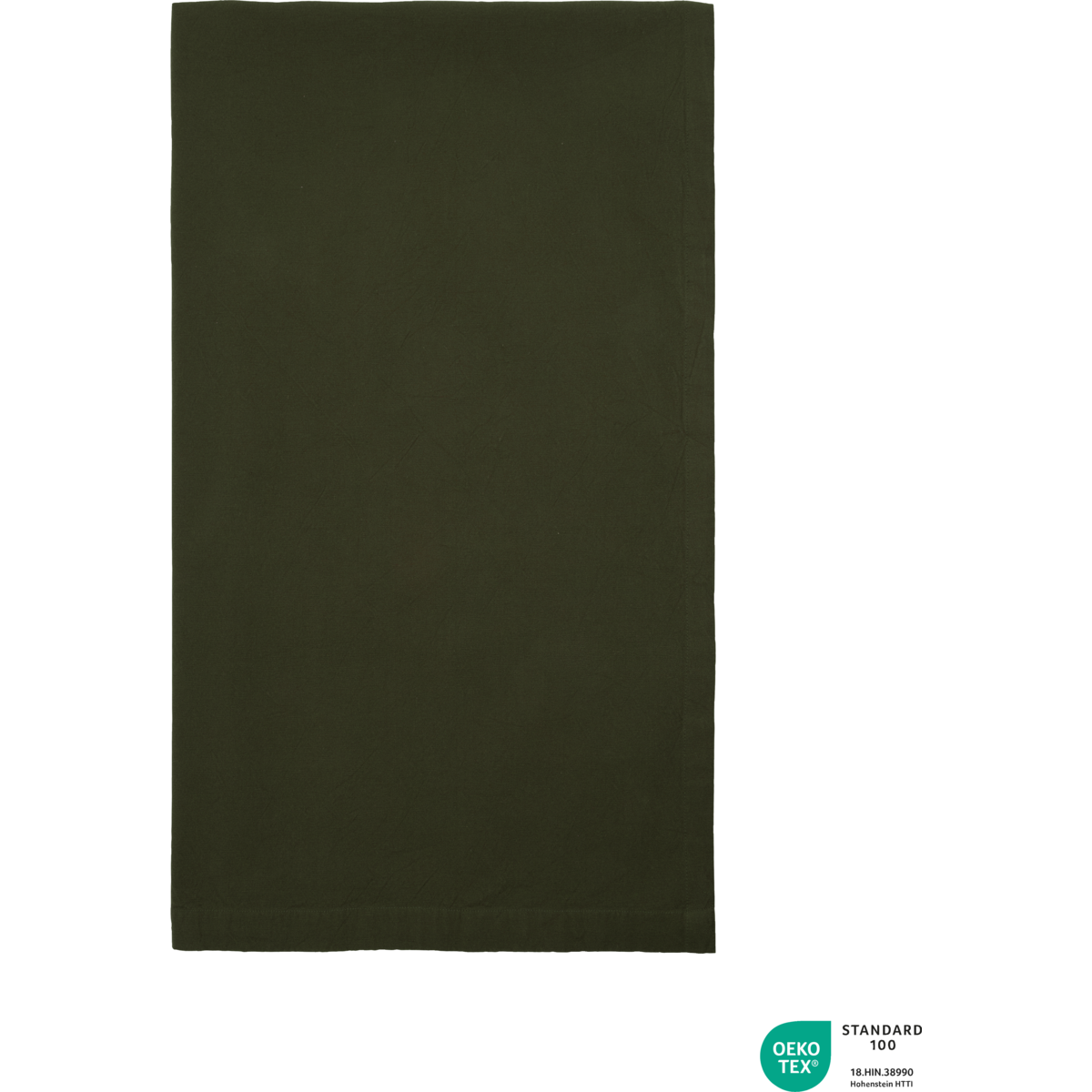 Cotton Tablecloth, Forest Green