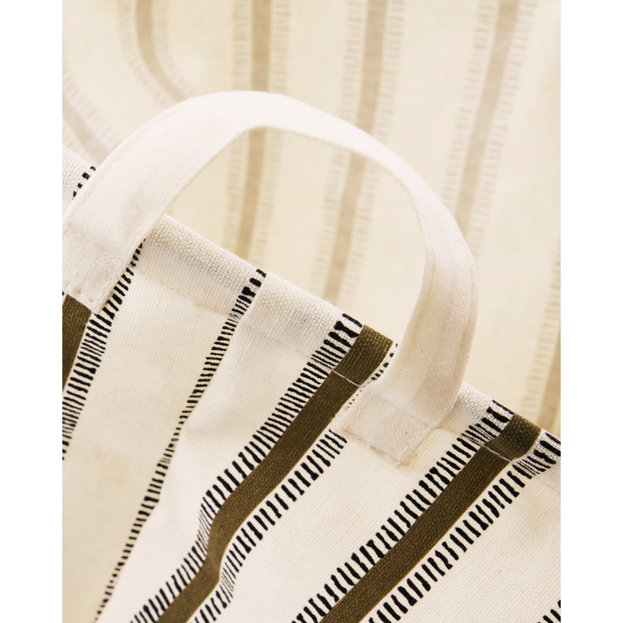 Stripe Laundry Bag