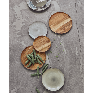 Wood Plate Large, Set of 2