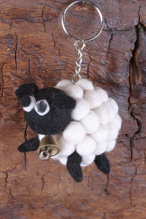 Wool Animal Keyring