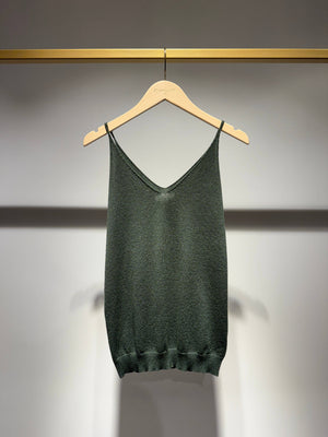 Shiny lurex tank top - 8752