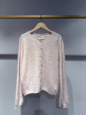 Fluffy wool & cashmere cardigan - 6536
