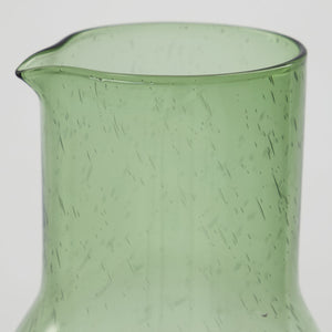 Rain Jug, Green Glass