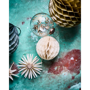 Tree Ornament, Ivory Orb