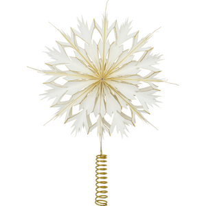 White & Gold Star