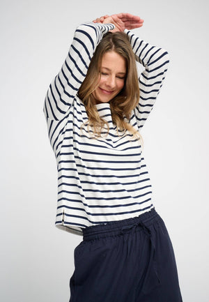 Blessed sweatshirt stripe