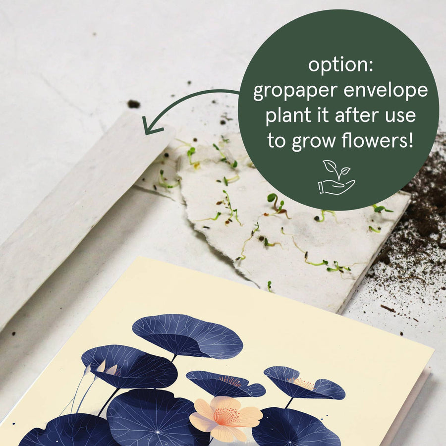 Nasturtiums | Everyday Greeting Card | birth month flower