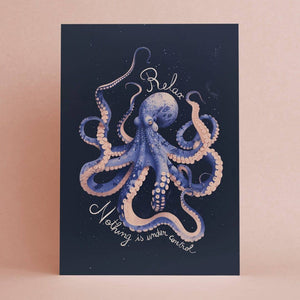 Relax, nothing is under control | Encouragement Card | Funny