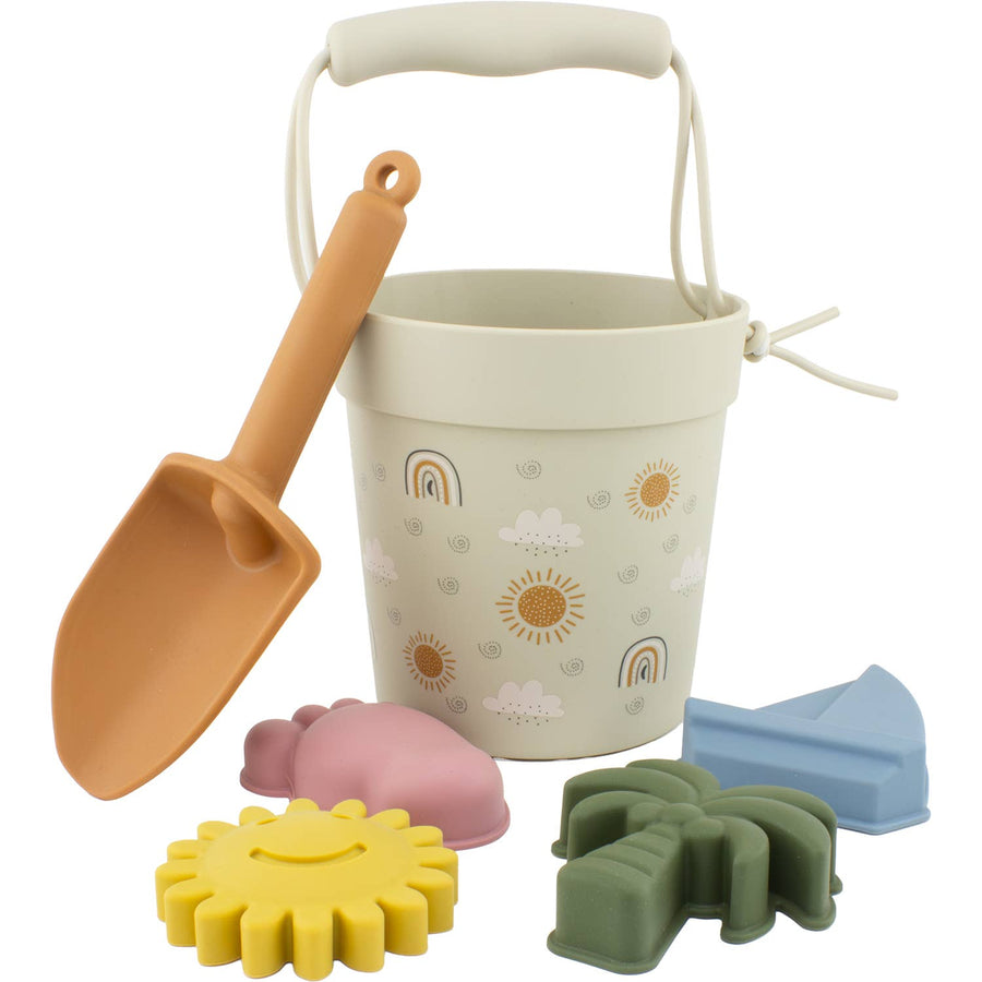 Rainbow Beach Bucket - Silicone