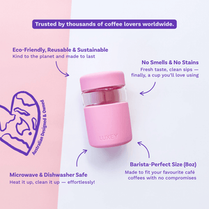 Regular Reusable Coffee Cup 8oz - Seafoam