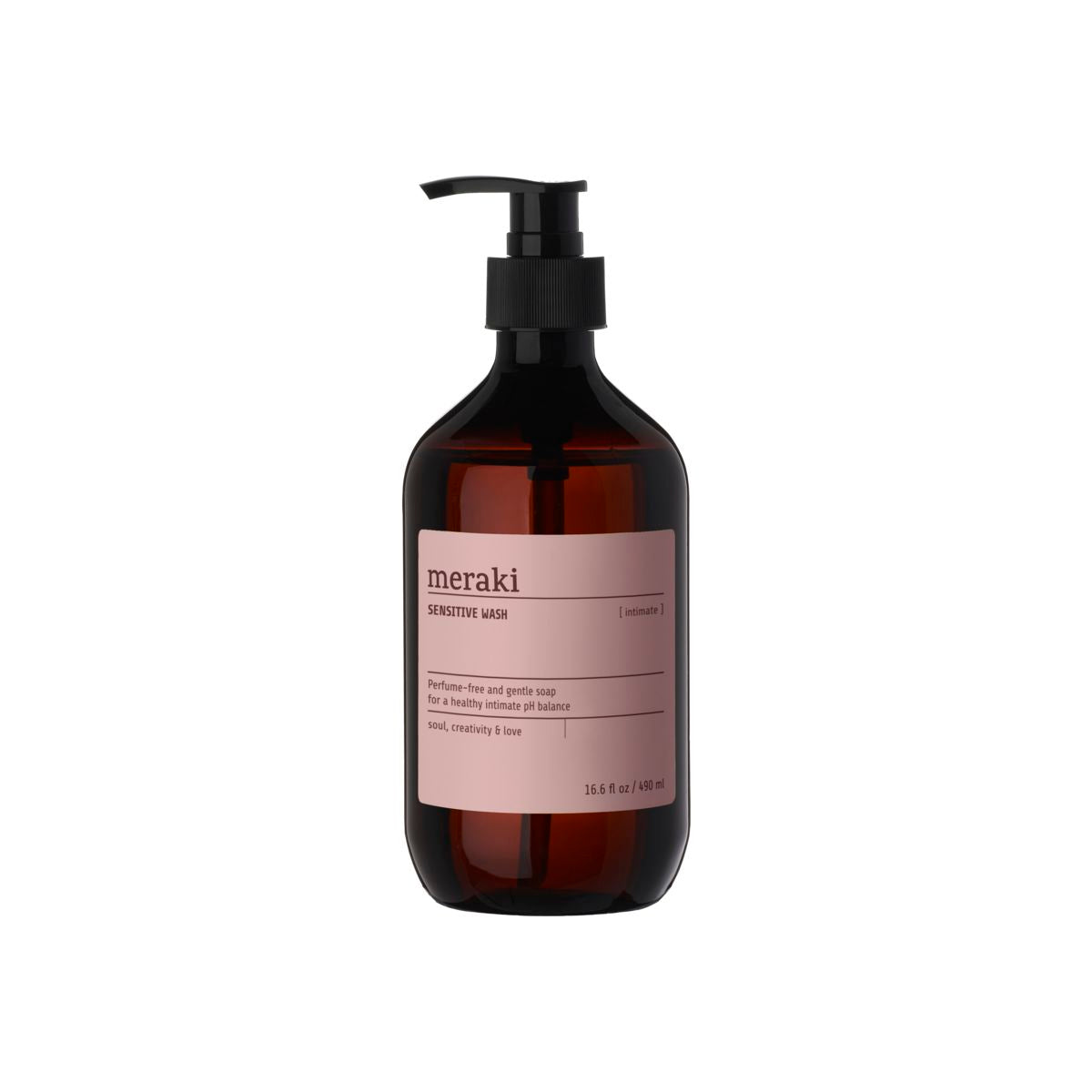Sensitive Body Wash, Intimate, Meraki