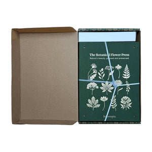 The Botanical Flower Press – Linen Cover & Gold Foil