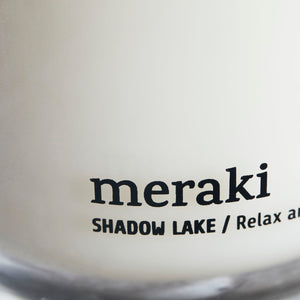 Meraki Scented Candle, Shadow Lake
