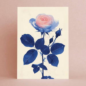 Rose | Everyday Greeting Card | birth month flower birthday