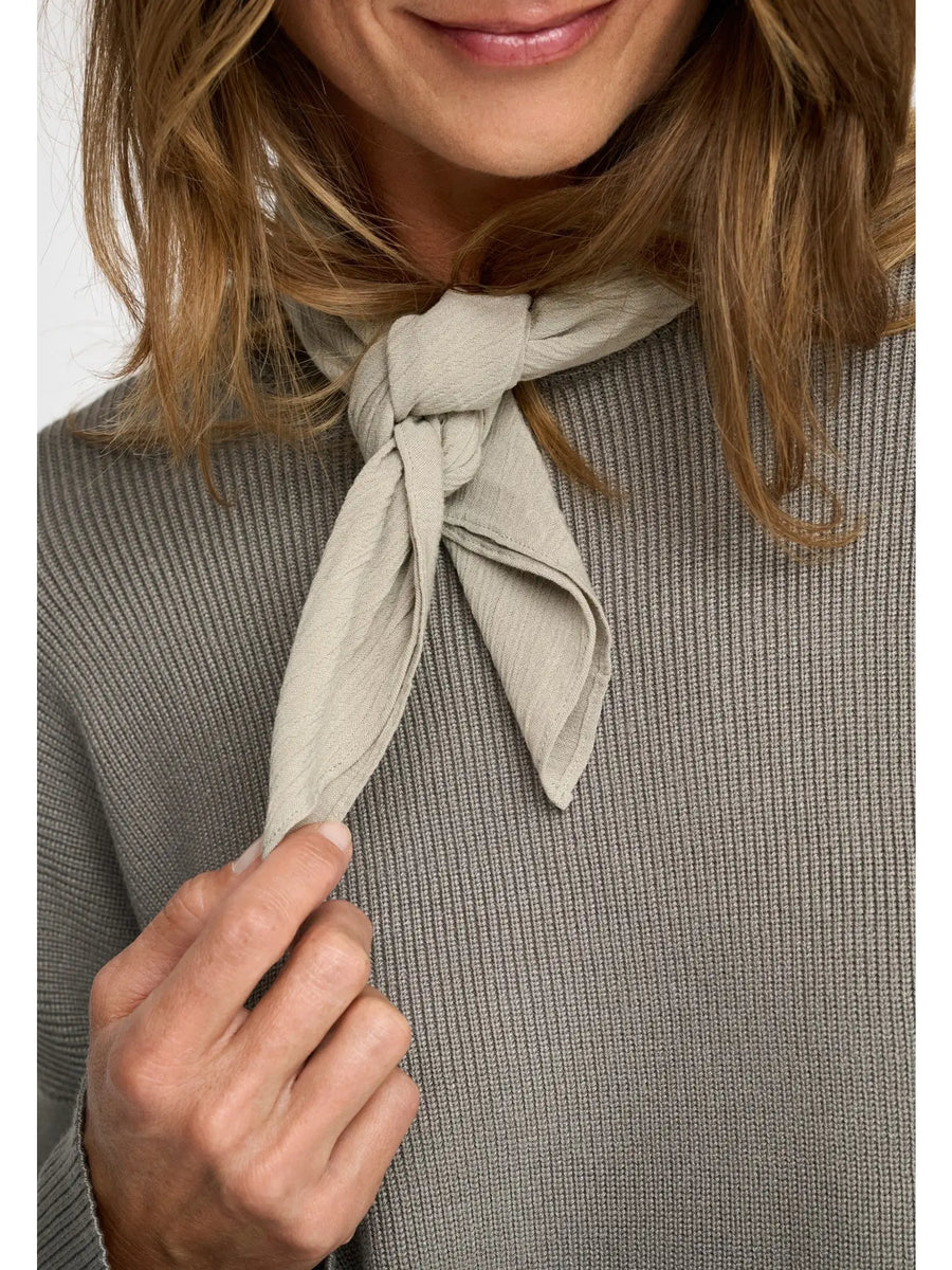 Small Scarf Crepe, Willow Grey