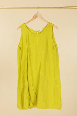 Colette Dress with Pockets, Green