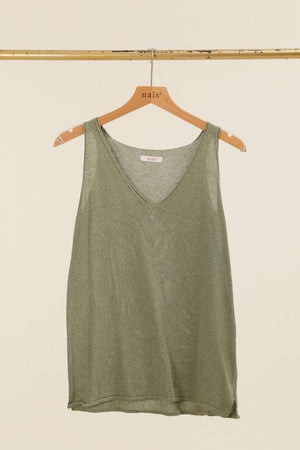 Nais Cotton V Neck Tank Top